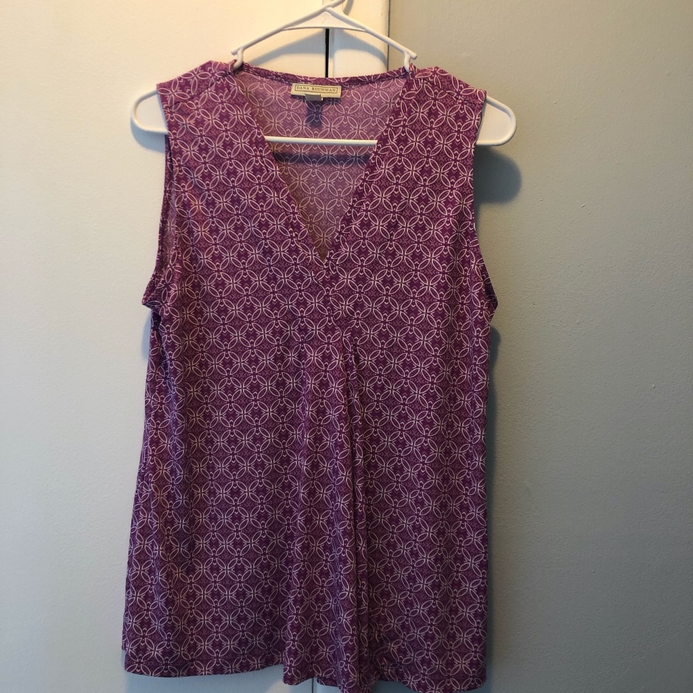 Dana Buchman Sleeveless Bouse